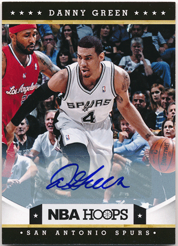 Danny Green NBA 12-13 Panini Hoops Signature Auto