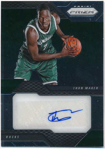 Thon Maker NBA 16-17 Panini Prizm RC Signature Auto