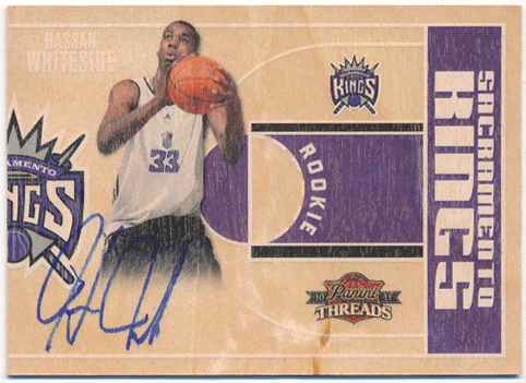 Hassan Whitside NBA 10-11 Panini Threads RC Signature Auto 315/399