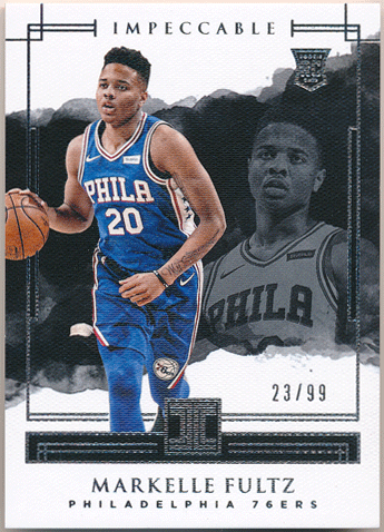 Markelle Fultz NBA 17-18 Panini Impeccable RC 23/99