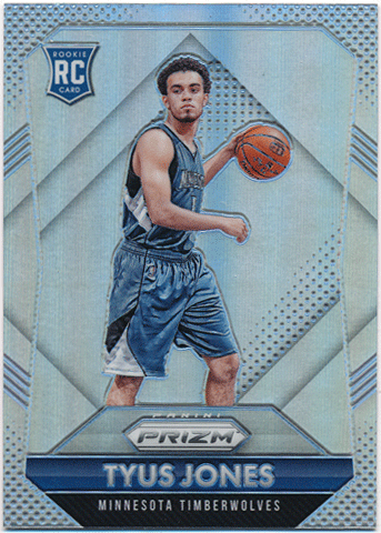 Tyus Jones NBA 15-16 Panini Prizm RC Silver Refractor