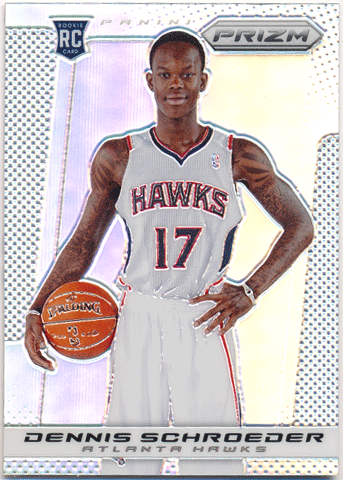 Dennis Schroeder NBA 2013-14 Panini Prizm RC Silver Prizm Refractor