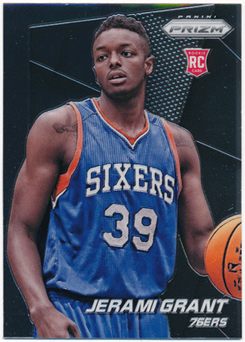 Jerami Grant NBA 2014-15 Panini Prizm RC #282 Rookie Card