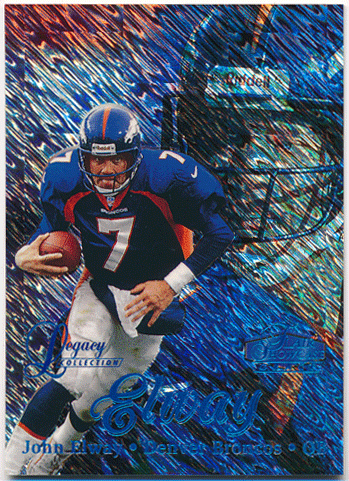 John Elway NFL 1998 Flair Showcase Row 1 Legacy Collection 099/100