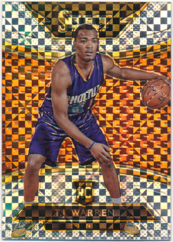 T.J. Warren NBA 2014-15 Panini Select RC Courtside Silver Prizm