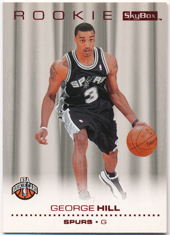 George Hill NBA 2008-09 Skybox RC Ruby 09/50