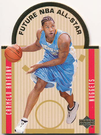 Carmelo Anthony NBA 2003-04 Upper Deck RC Rookie Future NBA All-Star