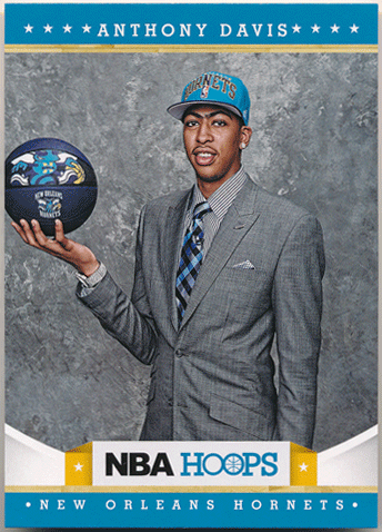 Anthony Davis NBA 2012-13 Panini Hoops RC #275 Rookie Card