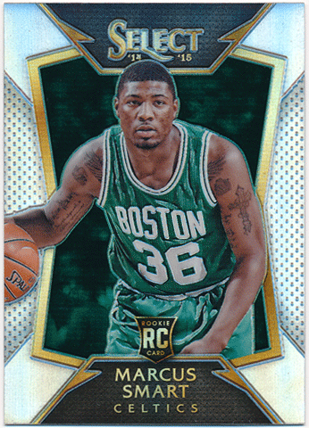 Marcus Smart NBA 2014-15 Panini Select RC #83 Silver Prizm