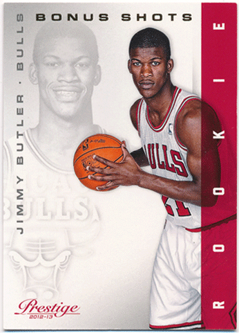 Jimmy Butler NBA 2012-13 Panini Prestige RC Bonus Shots Parallel 120/249