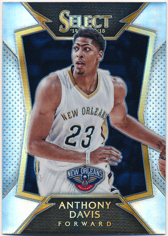 Anthony Davis NBA 2014-15 Panini Select Silver Prizm