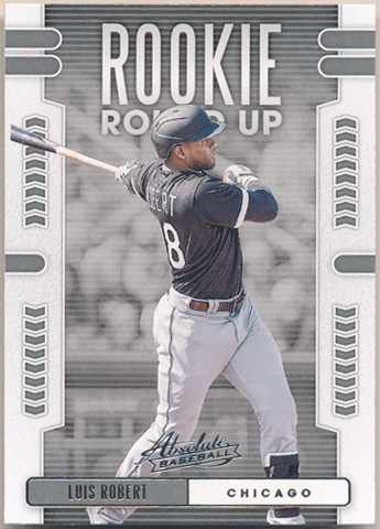 Luis Robert 2020 Panini Absolute Rookie Round Up