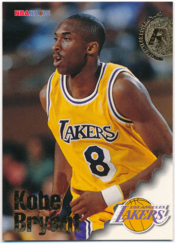 Kobe Bryant NBA 1996-97 Skybox Hoops RC #281 Rookie Card