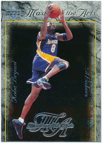 Kobe Bryant NBA 2000-01 Upper Deck Masters of the Arts