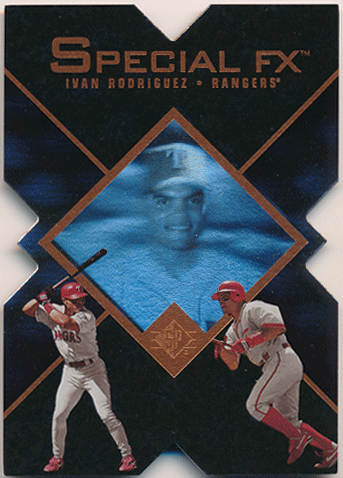 Ivan Rodriguez MLB 1997 Upper Deck SP Special FX