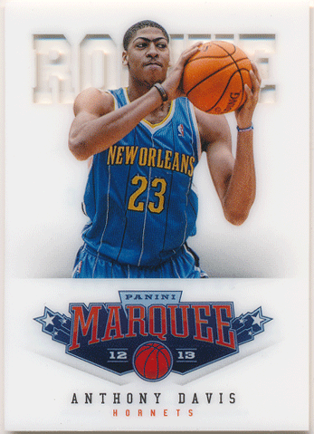 Anthony Davis NBA 2012-13 Panini Marquee RC #462 Rookie Card