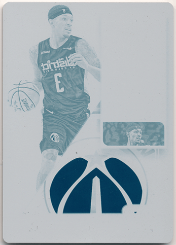 Bradley Beal NBA 2018-19 Panini Contenders Optic Printing Plates 1/1 1of1