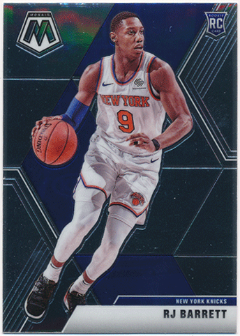 RJ Barrett NBA 2019-20 Panini Mosaic RC #229 Rookie Card