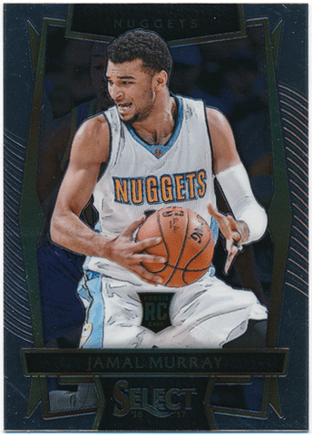 Jamal Murray NBA 2016-17 Panini Select RC #4 Rookie Card