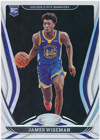 James Wiseman NBA 2020-21 Panini Certified RC #199 Rookie Card