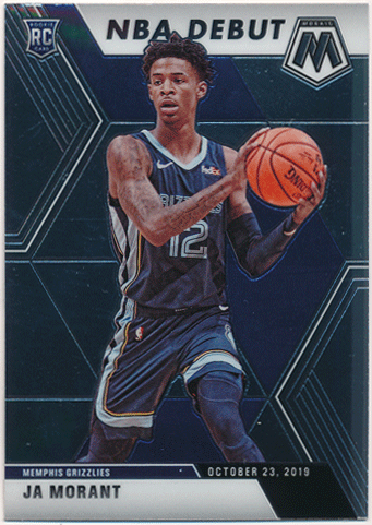 Ja Morant NBA 2019-20 Panini Mosaic RC NBA Debut