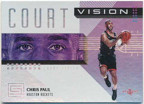 Chris Paul NBA 2018-19 Panini Status Court Vision