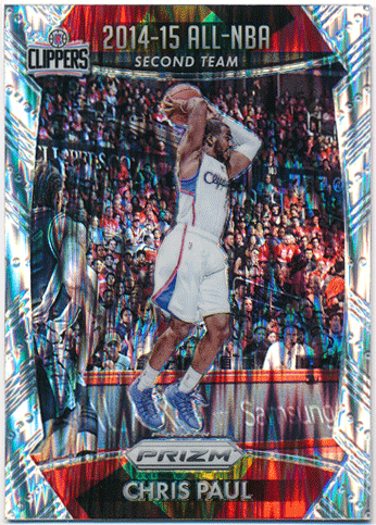 Chris Paul NBA 2015-16 Panini Prizm 2014-15 All-NBA Flash Prizm
