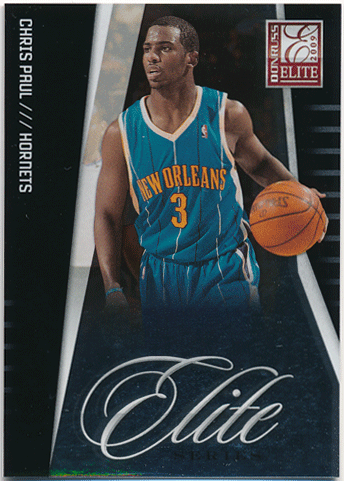 Chris Paul NBA 2009-10 Panini Donruss Elite Series Black Parallel 10/25
