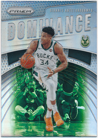 Giannis Antetokounmpo NBA 2019-20 Panini Prizm Dominance Prizm