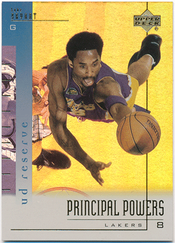 Kobe Bryant NBA 2000-01 Upper Deck Principal Powers