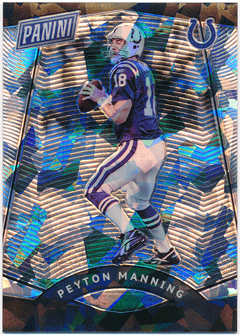 Peyton Manning NFL 2017 Panini The National Cracked Ice Prizm 21/25