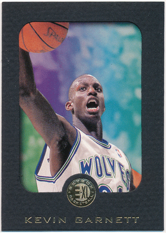 Kevin Garnett NBA 1995-96 Skybox E-XL RC #49 Rookie Card