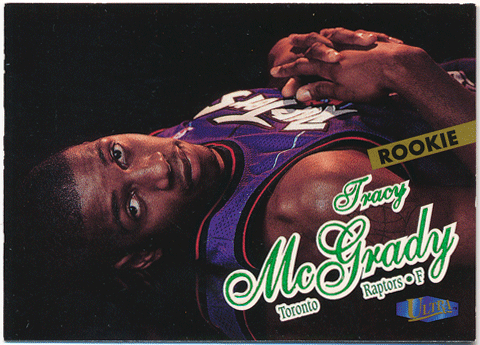 Tracy McGrady NBA 1997-98 Fleer Ultra RC #138 Rookie Card