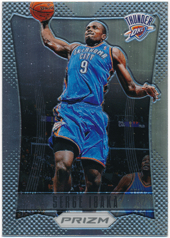 Serge Ibaka NBA 2012-13 Panini Prizm Silver Prizm