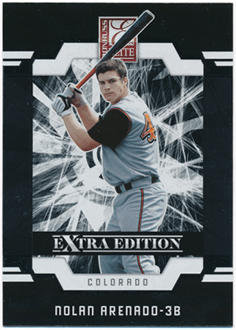 Nolan Arenado 2009 Panini Donruss Elite Extra Edition RC #6 Rookie Card