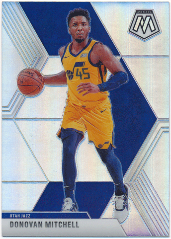 Donovan Mitchell NBA 2019-20 Panini Mosaic Silver Prizm