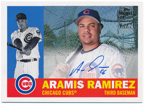 Aramis Ramirez MLB 2021 Topps Archives Fan Favorites Signature Auto