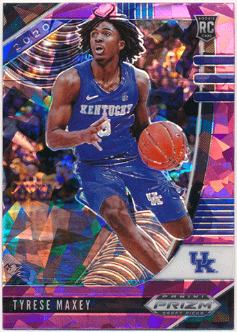 Tyrese Maxey NBA 2020 Panini Prizm Draft Picks RC Rookie Pink Ice Prizm