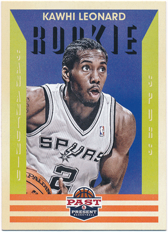 Kawhi Leonard NBA 2012-13 Panini Past & Present RC #193 Rookie Card