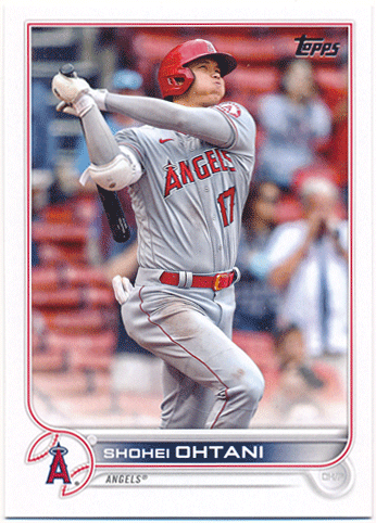 大谷翔平 MLB 2022 Topps Series 1 #1 Shohei Ohtani