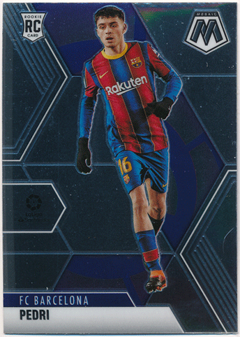 Pedri Soccer 2020-21 Panini Mosaic La Liga RC #60 Rookie Card