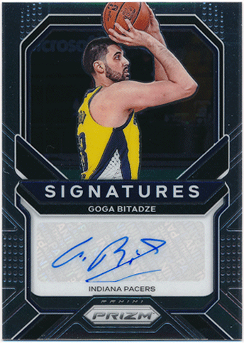 Goga Bitadze NBA 2020-21 Panini Prizm Signature Auto