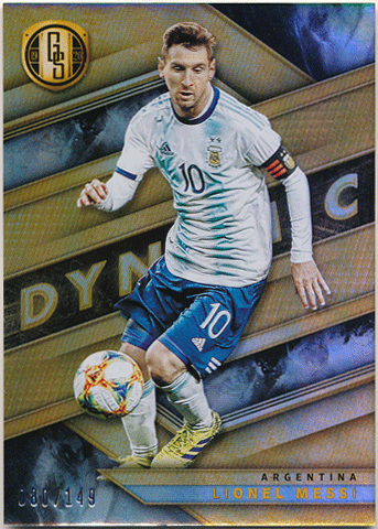 Lionel Messi Soccer 2019-20 Panini Gold Standard Dynamic 080/149
