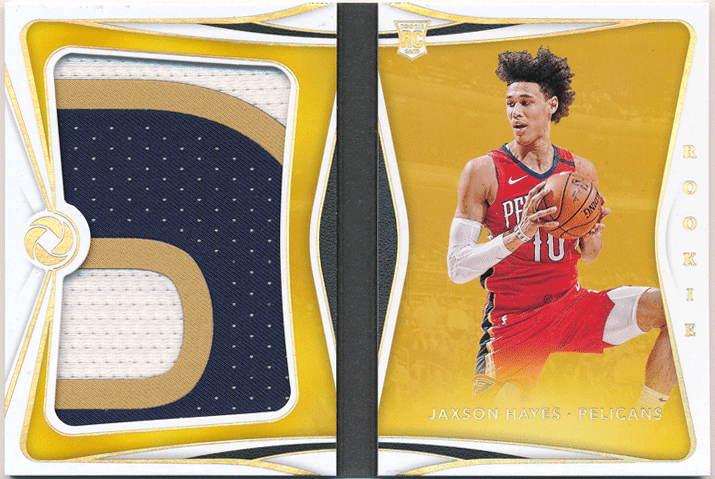 Jaxson Hayes NBA 2019-20 Panini Opulence RC Rookie Booklet Patch 28/35