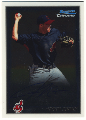 Jason Kipnis MLB 2010 Bowman Chrome Prospect Auto