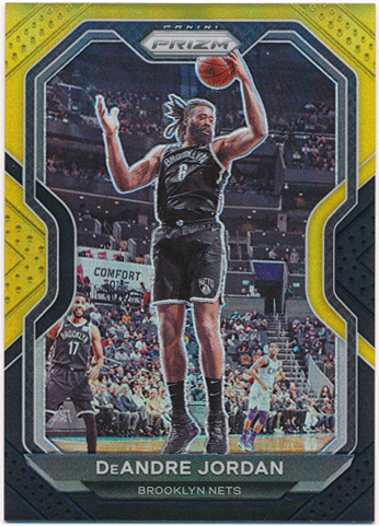 DeAndre Jordan NBA 2020-21 Panini Prizm Black Gold Prizm 4/5