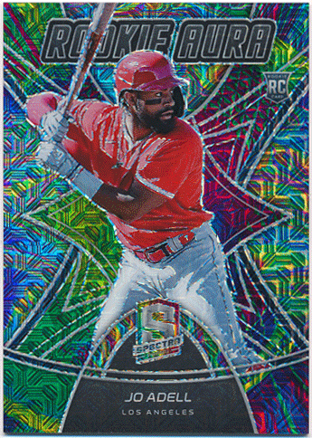 Jo Adell MLB 2021 Panini Spectra RC Rookie Aura Prizm