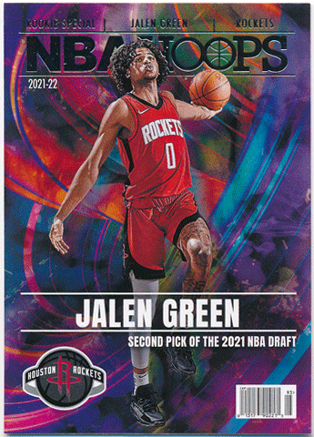 Jalen Green NBA 2021-22 Panini Hoops RC Rookie Special