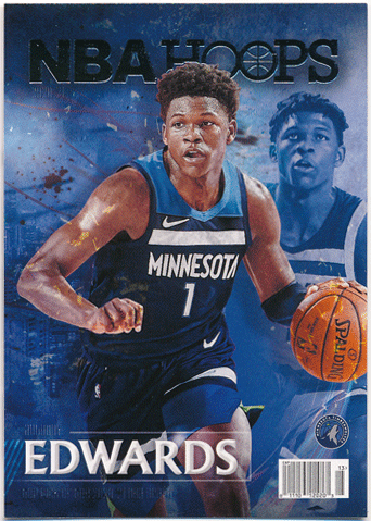 Anthony Edwards NBA 2020-21 Panini Hoops RC Rookie Special