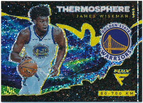 James Wiseman NBA 2020-21 Panini Flux RC Rookie Thermosphere Prizm